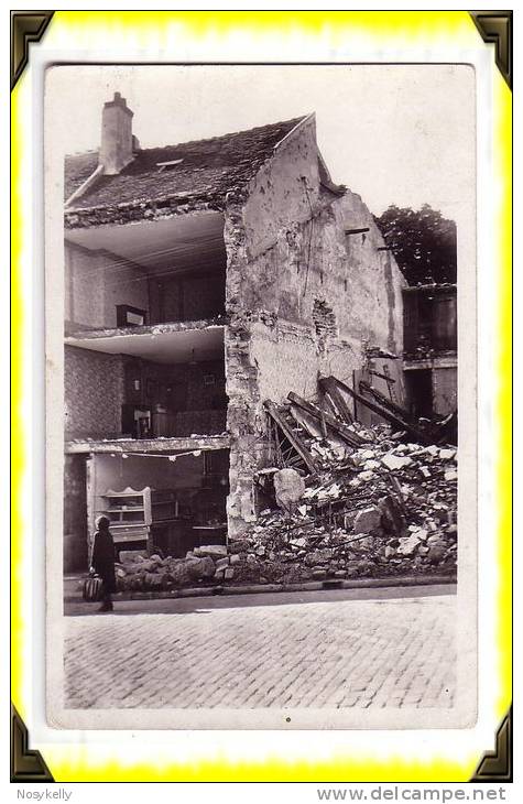 CP N°...   Pontoise  ---   Maison Rue Gisors En Juin 1940   ---  95 VAL D´OISE - Pontoise