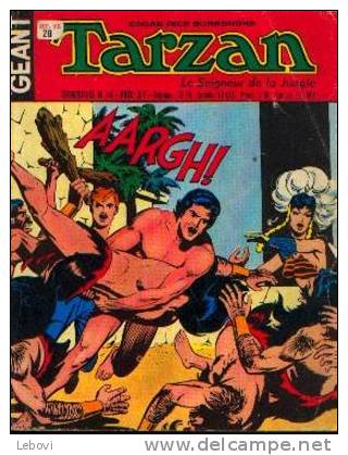 «Tarzan Géant » - Trimestriel  N° 14- 3e Trimestre 1972 - Sagédition - Tarzan