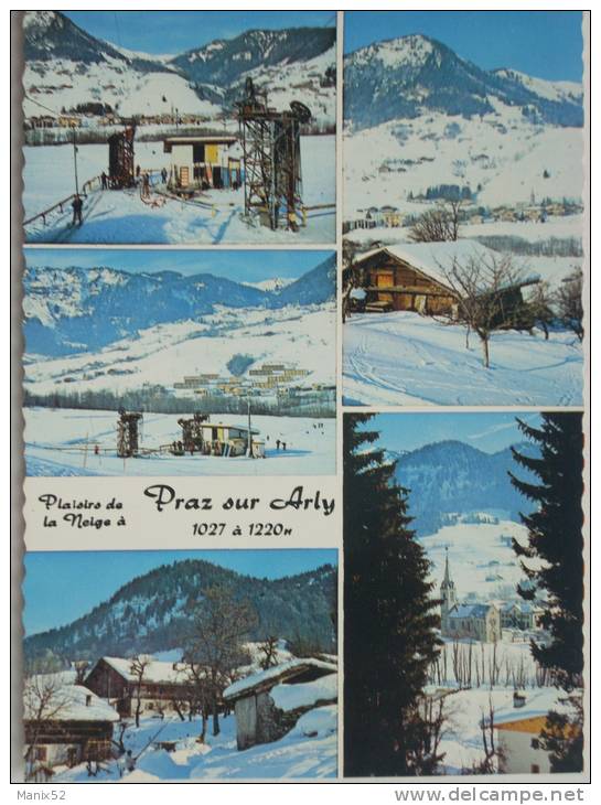 74 - PRAZ Sur ARLY - (Remontées Mécaniques...Multivues). CPSM - Other & Unclassified