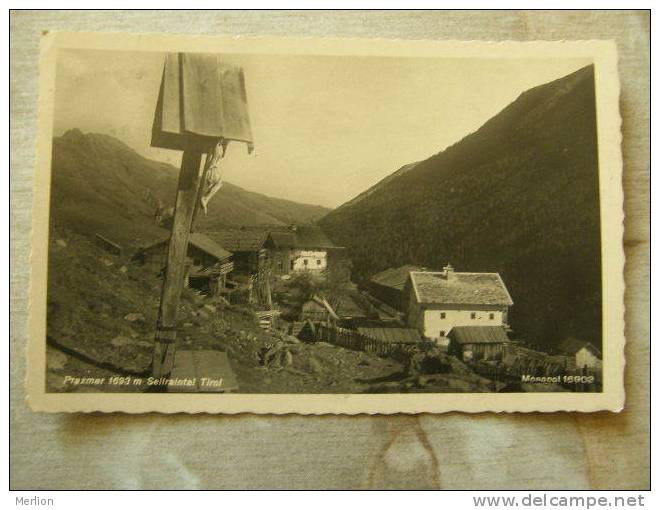 Austria   -  Praxmar  - Sellrain  Tirol      PU 1933      -   D91611 - Altri & Non Classificati