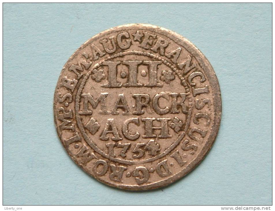 1754 ( Silver ) - III 3 MARCK - AACHEN / KM 50 ( Uncleaned Coin / For Grade, Please See Photo ) !! - Petites Monnaies & Autres Subdivisions