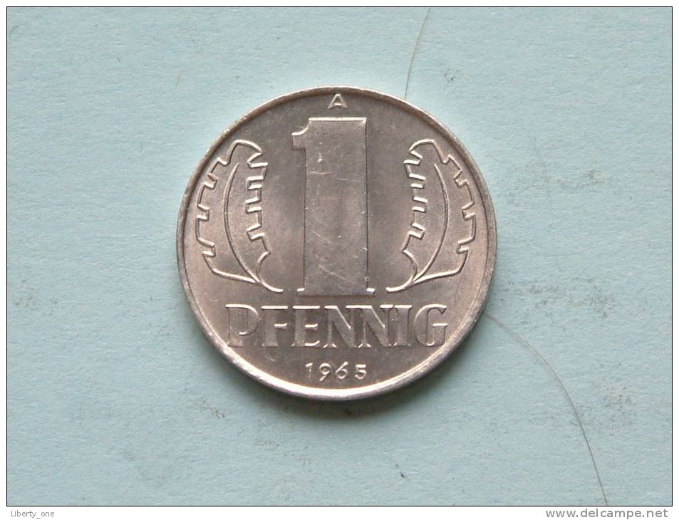 1965 A - 1 PFENNIG / KM 8.1 ( Uncleaned Coin / For Grade, Please See Photo ) !! - 1 Pfennig