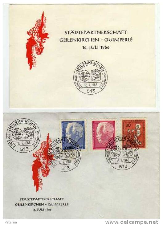 45- Carta  Geilenkirchen 1966, Alemania - Covers & Documents