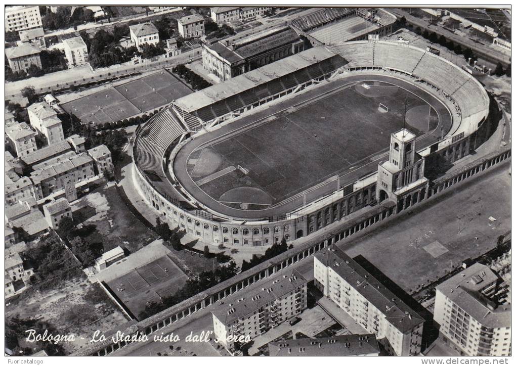 BOLOGNA -LO STADIO VISTO DALL´AEREO -FG - Bologna