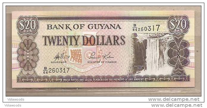 Guyana - Banconota Non Circolata Da 20 Dollari - Guyana