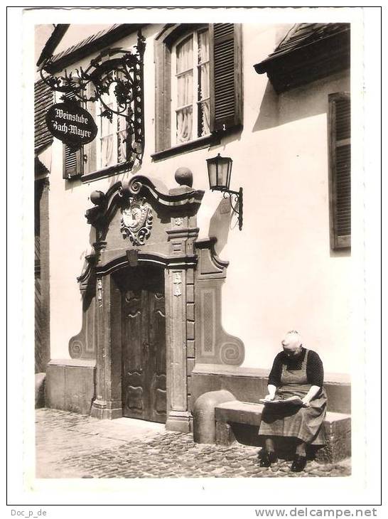 Deutschland - Bad Dürkheim - Weinhaus Weinstube " Bach Mayer " - Bad Duerkheim