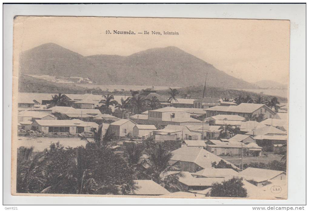 NEUKALEDONIEN, NOUMEA, Ile Nou, Lointain 1906 - Neukaledonien