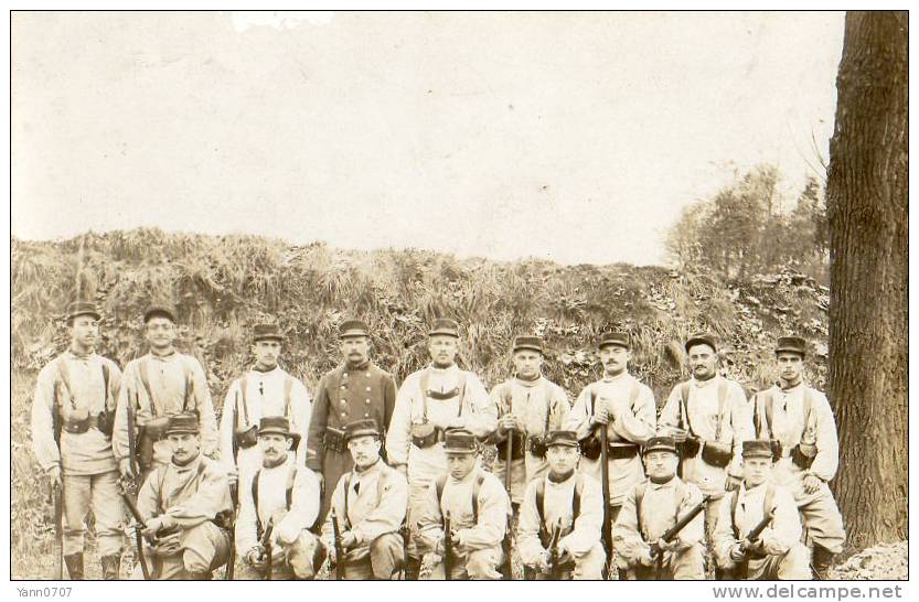 Carte Photo D'un Groupe De Soldats Du 87ème Régiment D'infanterie - Régiments