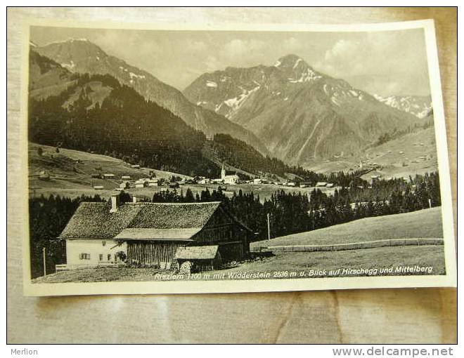 Riezlern Mit Widderstein      D91693 - Kleinwalsertal