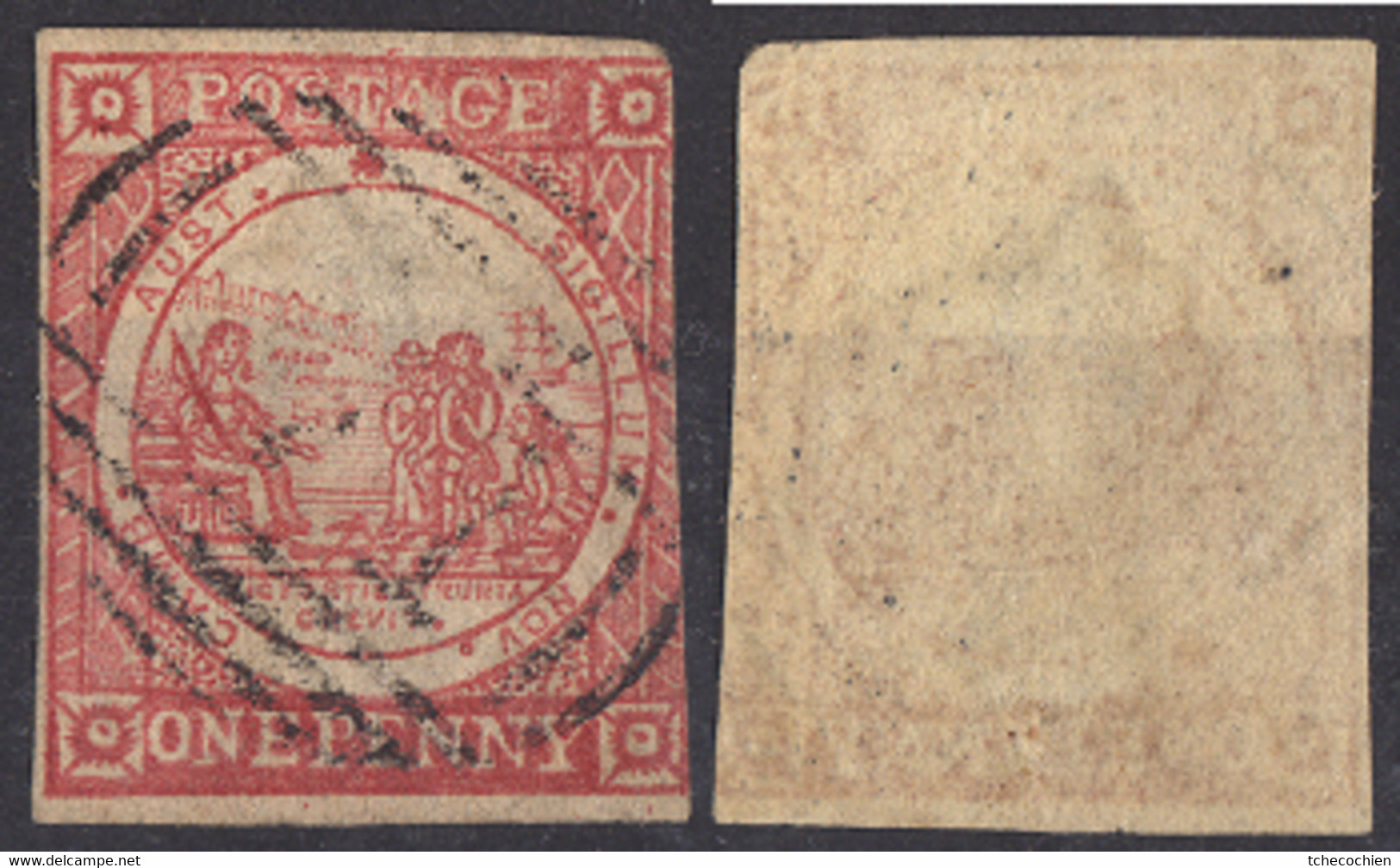 Nouvelle-Galles Du Sud - New South Wales - 1850 - Y&T N° 1 Oblitéré (catalogue SG N° 3) - Oblitérés