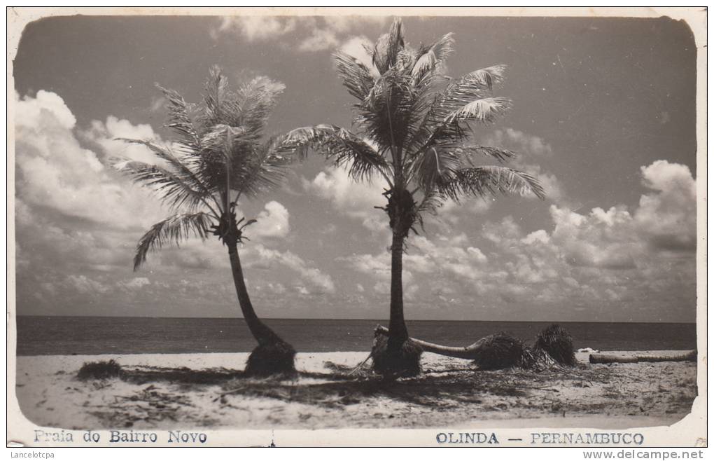 OLINDA - PERNAMBUCO / PRAIA DO BAIRRO NOVO - Autres