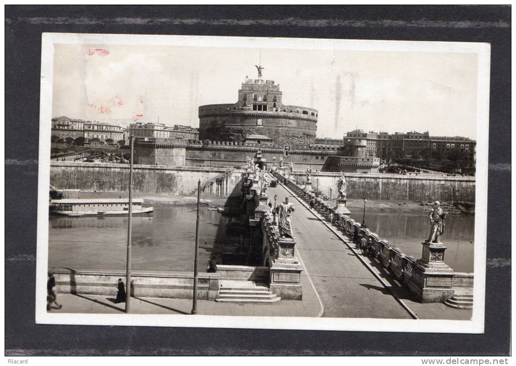 35062     Italia,   Roma  -    Ponte  E  Castello  S.  Angelo, VGSB  1938 - Castel Sant'Angelo