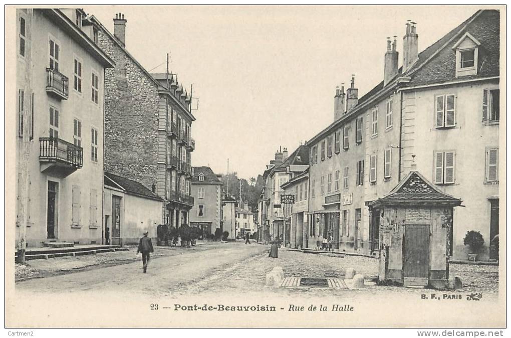 PONT-DE-BEAUVOISIN RUE DE LA HALLE 38 ISERE - Altri & Non Classificati