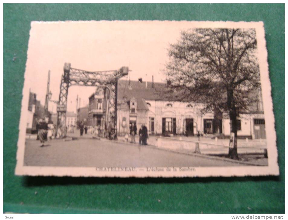 BC3-4-250-2 Chatelineau L'écluse De La Sambre - Châtelet