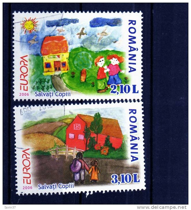 ROMANIA / RUMANIA / ROUMANIE Año 2006   Yvert Nr.  Usada   Europa CEPT - 2006