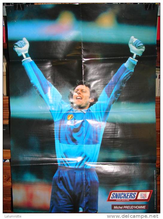 SpoFoo. 1. Affiche  De Michel Preud´Homme - Habillement, Souvenirs & Autres