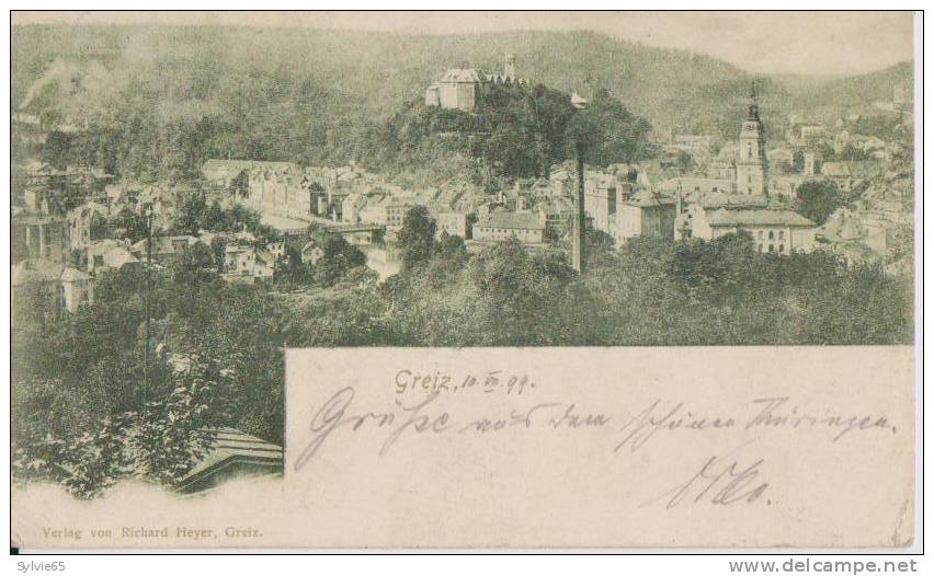 GREIZ-(cpa 1899) - Greiz