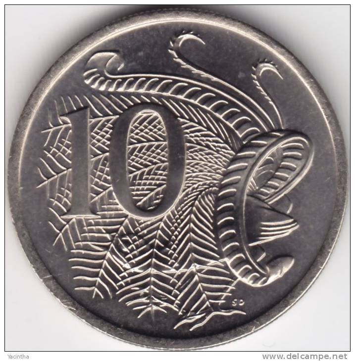 @Y@    Australie    10 Cent   1980  UNC            (C380) - 10 Cents