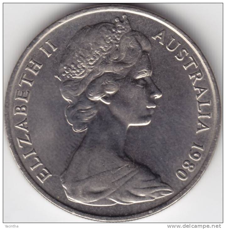 @Y@    Australie    20 Cents  1980  UNC            (C382) - 20 Cents