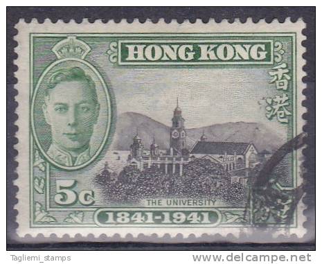 Hong Kong, 1941, SG 165, Used - Usados