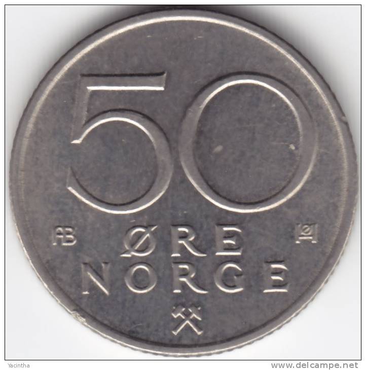 @Y@   Noorwegen    50 Ore   1976  UNC         (C394) - Norvège