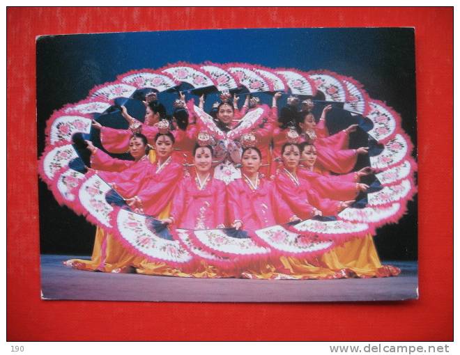 Korean Traditional Fan Dance - Korea, South