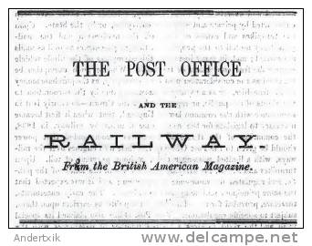 EBook: "The Post Office And The Railway" - Other & Unclassified