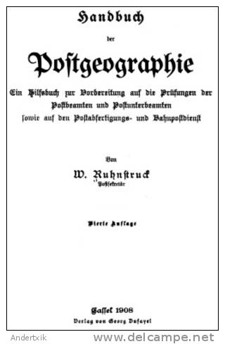 EBook: "Handbuch Der Postgeographie" By Ruhrstruck - Andere & Zonder Classificatie