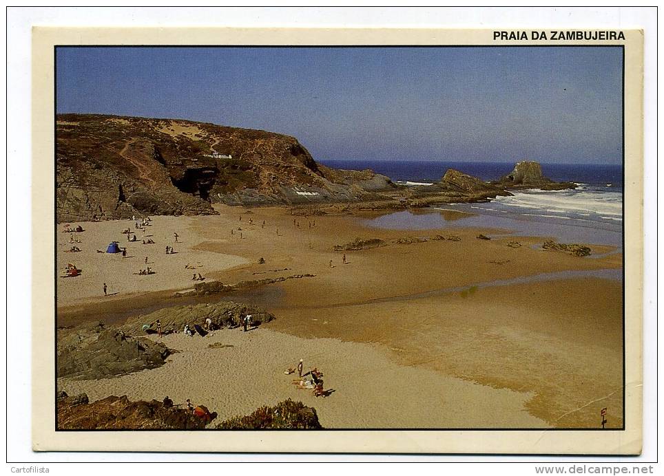 ZAMBUJEIRA DO MAR (Odemira) - Vista Parcial Da Praia - Beja