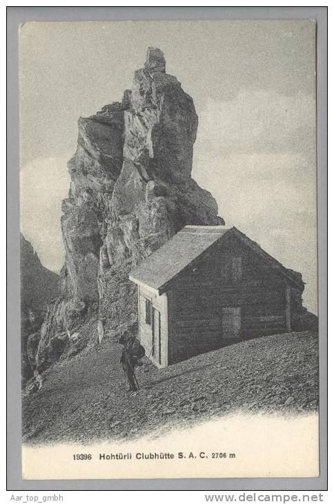 BE Kandertal Hohtürli Cluphütte SAC Ungebraucht Foto #19396 - Autres & Non Classés