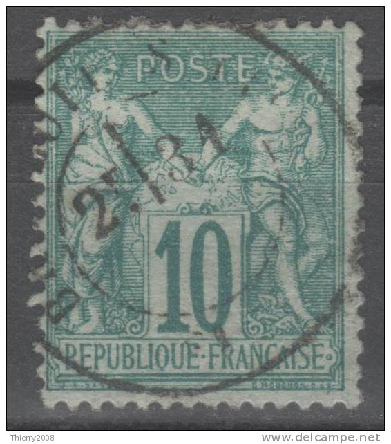 Sage  N° 65 Avec Oblitération Cachet à Date  TTB - 1876-1878 Sage (Type I)