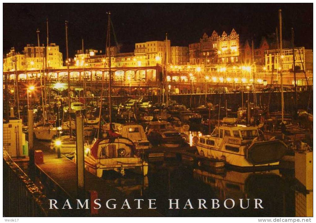 00782 RAMSGATE - View Of The Harbour   Blick Auf Den Hafen - Ramsgate