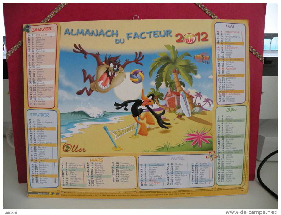 Pour Les Enfants - Calendrier Almanach Du Facteur - Oller 2012 - Grand Format : 2001-...