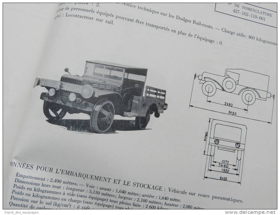 rarissime CATALOGUE DES VEHICULES EN SERVICE DANS  L ARMEE 1958 !!!!!!!!!!!!!!!!