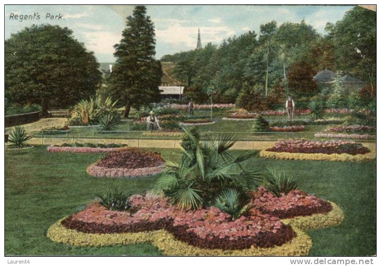 (199) Very Old Postcard - Carte Ancienne - UK - Regent's Park - Other & Unclassified
