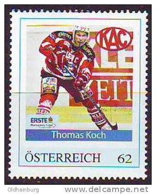 348a6: Icehockey Austria/ Autriche: EC KAC Thomas Koch **/o - Hockey (su Ghiaccio)