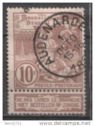 Belgien / Belgium  - Mi-Nr 65 Gestempelt / Used (C083) - 1894-1896 Ausstellungen