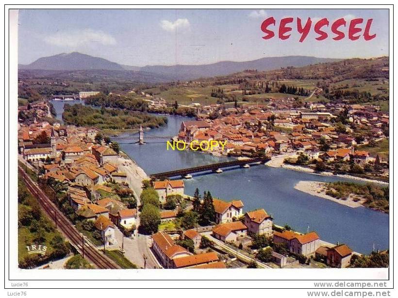 LES DEUX SEYSSEL  -  Vue Aérienne - Seyssel