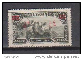 COLONIES FRANCAISES SYRIE SITES TIMBRES DE 1925 SURCHARGES MERKAB N°190 Oblitéré - Otros & Sin Clasificación