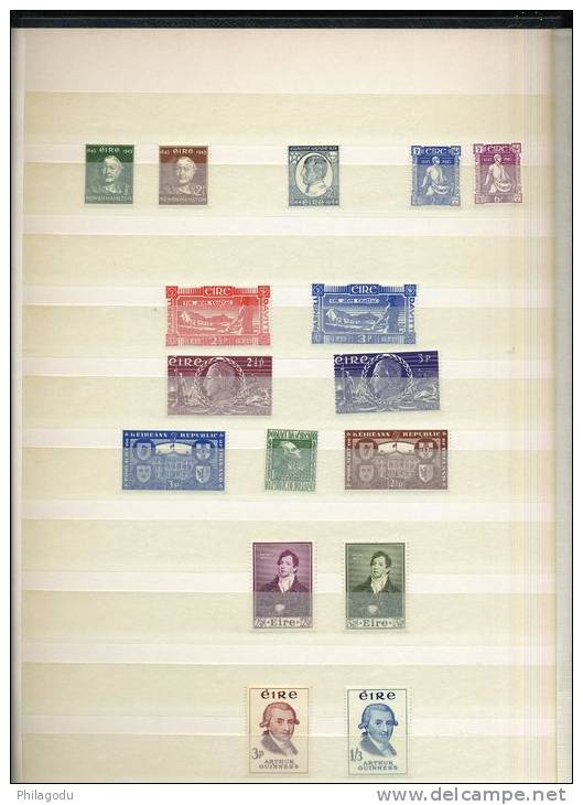 EIRE Collection De Timbres Neufs Cotée 570 E En 2002  MINT Stamps 97% Are Never Hinged - Collections, Lots & Series