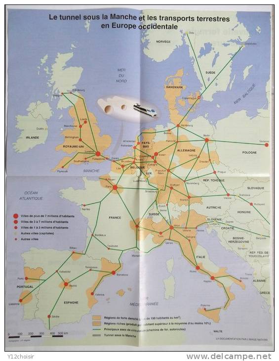 8 AFFICHES POSTER LE TUNNEL SOUS LA MANCHE EUROTUNNEL LA DOCUMENTATION PAR L IMAGE