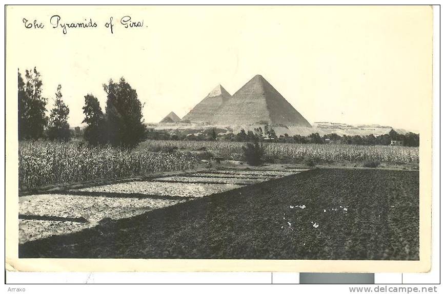 AF015 - The Pyramids Of Giza - Piramidi - Pyramides
