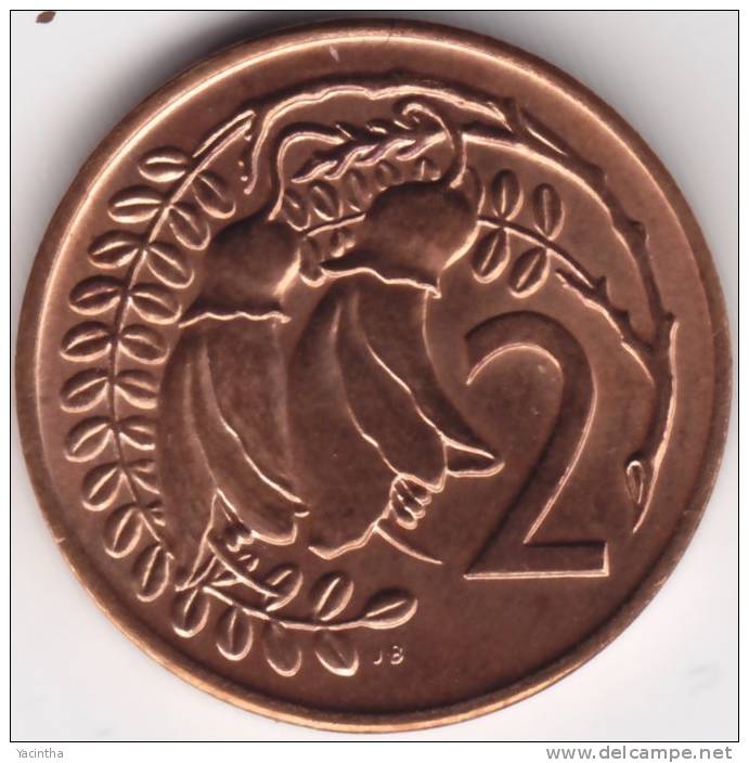 @Y@   Nieuw Zeeland 2 Cent  1972  UNC  ( C408 ) - Nieuw-Zeeland