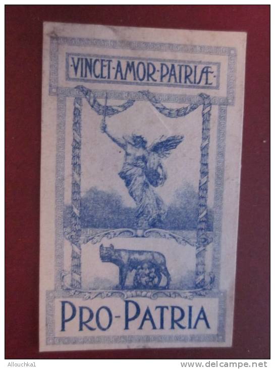 Suisse Helvetia &mdash;&gt;vignette Pro -Patria Vincet -amor-patrie &mdash;&gt;vignette Neuve Sans Gomme(*) - Ungebraucht