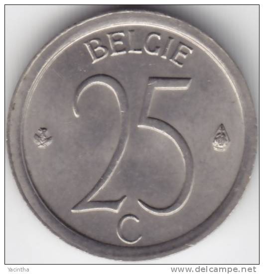 @Y@    Belgie 25 Cent 1974   UNC  ( C411 ) - Non Classés