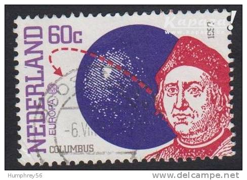 1992 - NEDERLAND - SG 1645 [Christoffel Columbus (1451-1506)] - Oblitérés