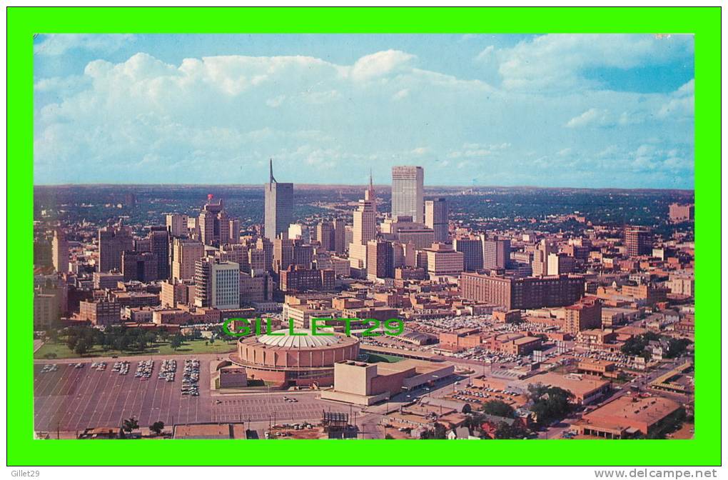 DALLAS, TEXAS - SKYLINE VIEW, THE METROPOLITAN CENTER OF SOUTHWESTERN BUSINESS - TRAVEL - DIMENSION  23X14 Cm - - Dallas