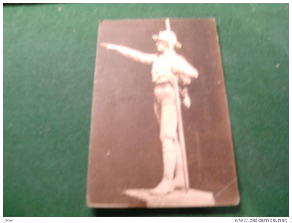 CB1-2-75 Carte Photo Scoutisme Scouts T. L. Statue - Scouting