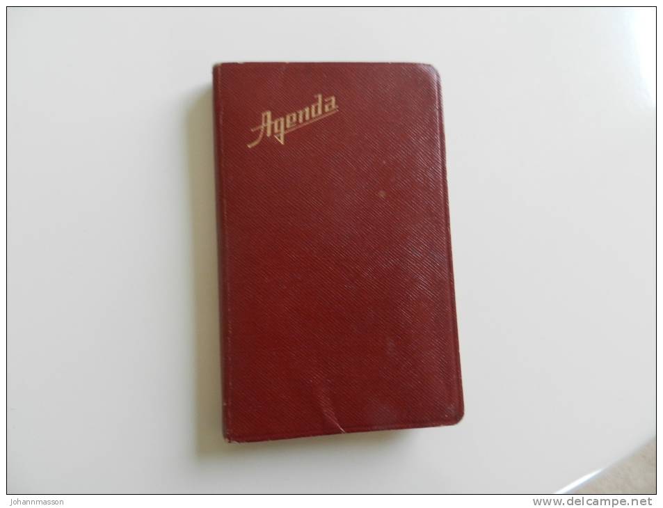 Agenda  Année 1965  Une Page écrite - Agenda Vírgenes