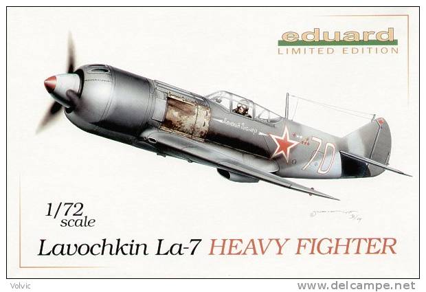 - EDUARD  - Maquette  LAVOCHKIN La-7 Heavy Fighter - 1/72°- Réf 1109 - Avions